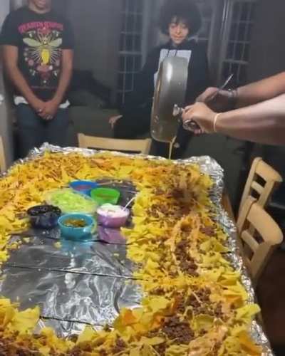 New way of serving food