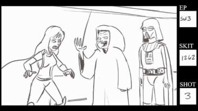 Cut Robot Chicken Mara Jade skit