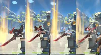 Compilation of all character plunge attacks as of 1.2 since nobody asked