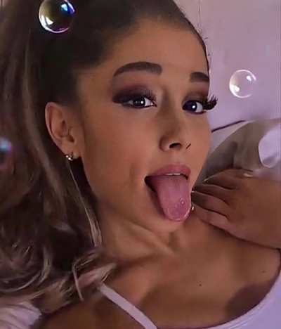 Ariana tempting...
