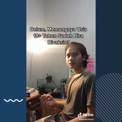 Dari akun TikTok resmi Kementrian Kesehatan Republik Indonesia