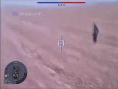 Namer APC rans over a Hamas militant on the 7/10/23 (warthunder moment)