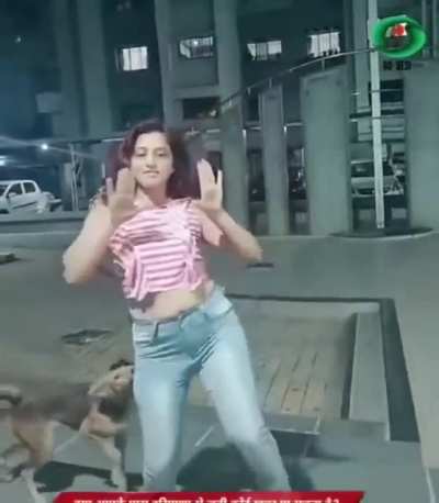 I think he didn't like the dance