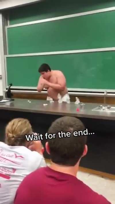 The crowd goes wild