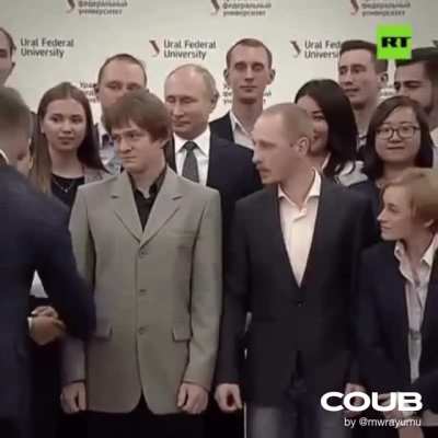 the only man who "stood up" to Putin