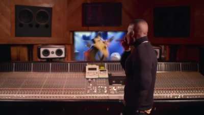 Drac spittin in the studio