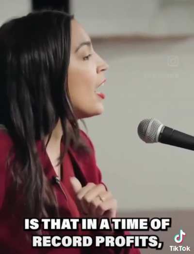 AOC Delivers Remarks to Striking UAW Workers: &ldquo;When You Strike, You Pour Meaning Into That Flag.&rdquo;