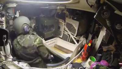 Inside a Tank: Leopard 1A5 Tank reloading