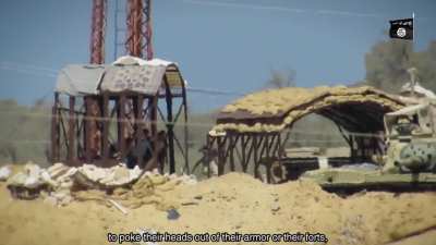 Video Entitled "Bolts in the Hearts" showing ISIS Snipers in the Sinai hitting impressive shots on the Egyptian Army - 4/11/2017