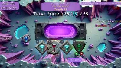 My first indie game demo just launched - stone-matching roguelite "TALISMAN"