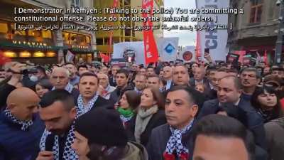 "Free Palestine" is not legal in Turkiye