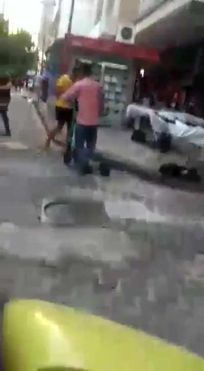 To ride a scooter
