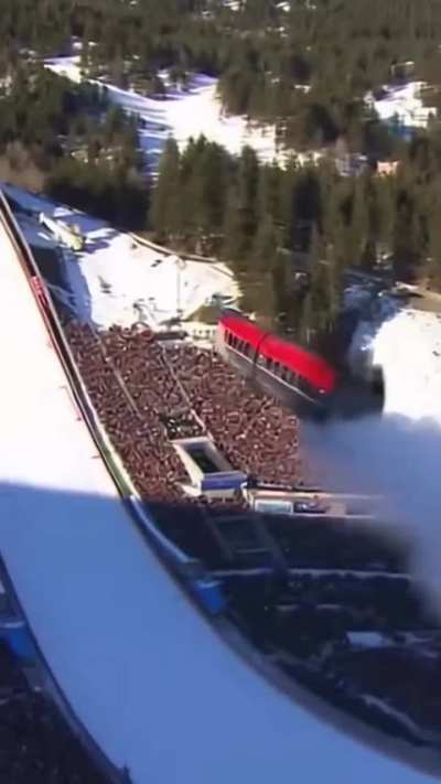 Is this AI? the sky looks awfully clear for a winter event. It would be a new world record if real!
