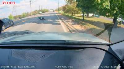 On the chance the victim of this accident is on Reddit, I have dash cam video for you.