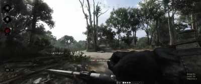 Ran into a cheater who seemed to have endless health. (Spectating my friend after he killed me)