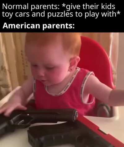 Baby with a gun
