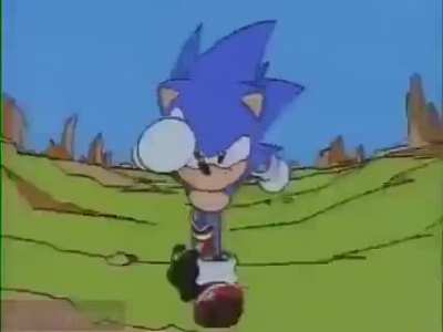 This is a very strange Sonic Says segment