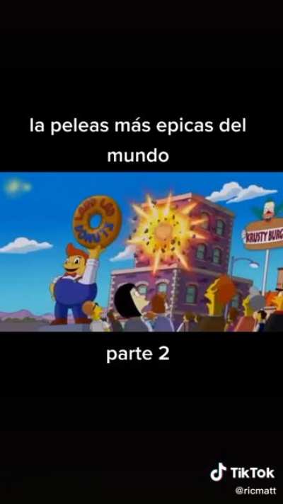 Peleas mas epicas del mundo parte 2