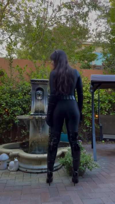 Cool wetlook assssss &amp;amp; boots 
