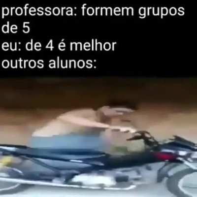Perderam uma perna por conta disso