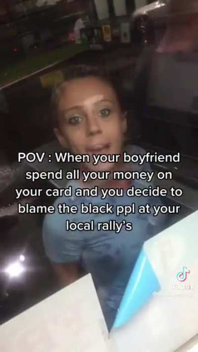 Trailer trash Karen