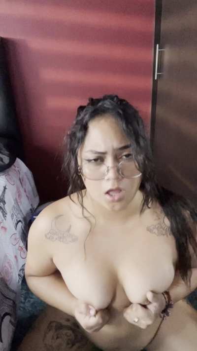 Where you choose to finish: on my boobs or in my mouth?
