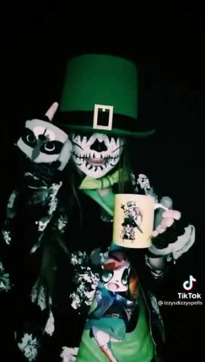 Tiktok is like the human centipede. The shit just keeps getting re-digested. Here’s pilgrim hat version of skeleton face bean juice