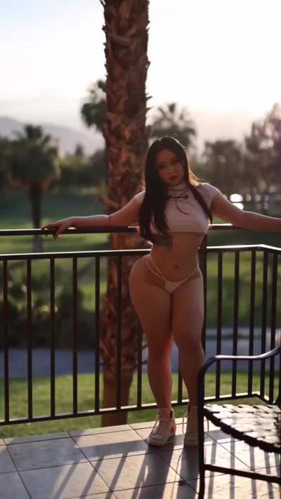 Lovely Asian rave girl
