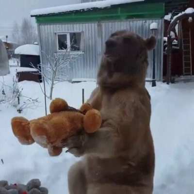 A teddy for a teddy!