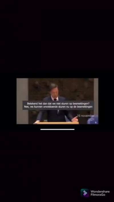 Rutte draait en draait en draait en draait en draait en draait