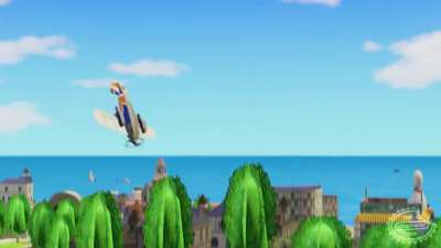 Hawkeye in Wii Sports Archery