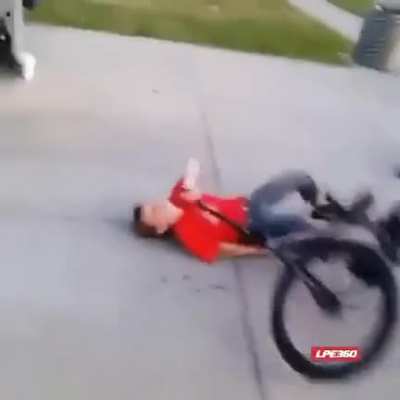 HMFT after I try to ride my bike through this plastic wrap