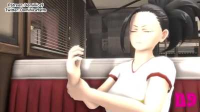 Momo gets pounded in the bathroom by Nomu (Dominica9)