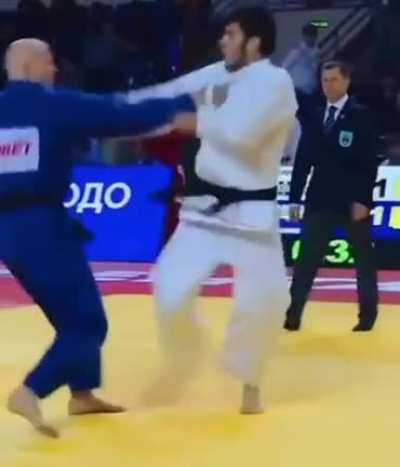 Properly executed judo is a thing of beauty