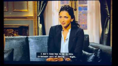I don&rsquo;t know how to just casually date- Deepika on KWK season 4 2013. Whereas she was casually dating Ranveer at this time as she said season-8.