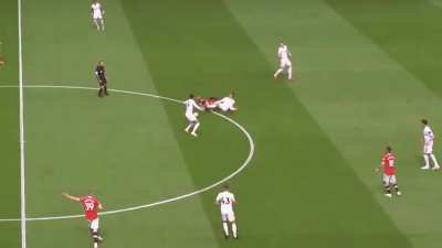 Pogba on the floor
