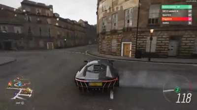 To take a smooth right turn by drifting!