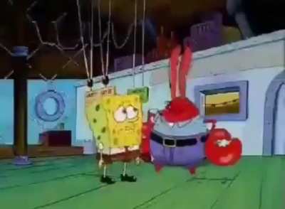 Wha sponbob world ended😔✌️