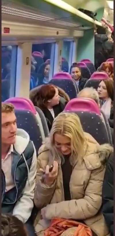 London train girl continued