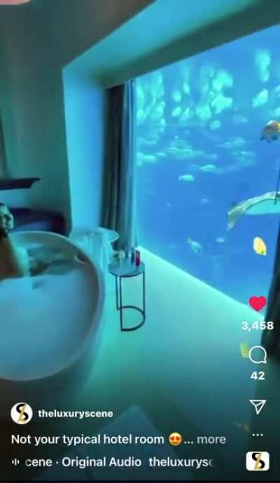 Underwater hotel in Atlantis Palm Dubai