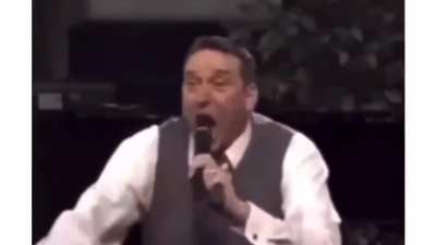 the holy spirit must have entered him