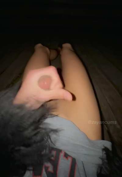 Wyd if you catch me cumming outside?