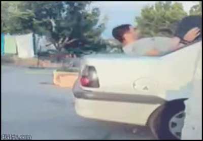 WCGO head standing on the back of your car