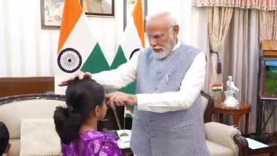 PM Modi Performs Magic Trick To Impress His 'Young Friends'