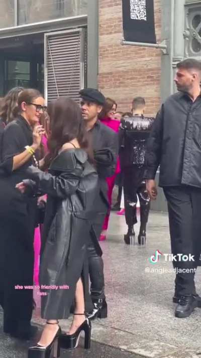 She&rsquo;s so friendly with fans