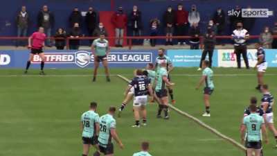 Roosters Legend SKD with the fend, feet &amp;amp; assist over the weekend