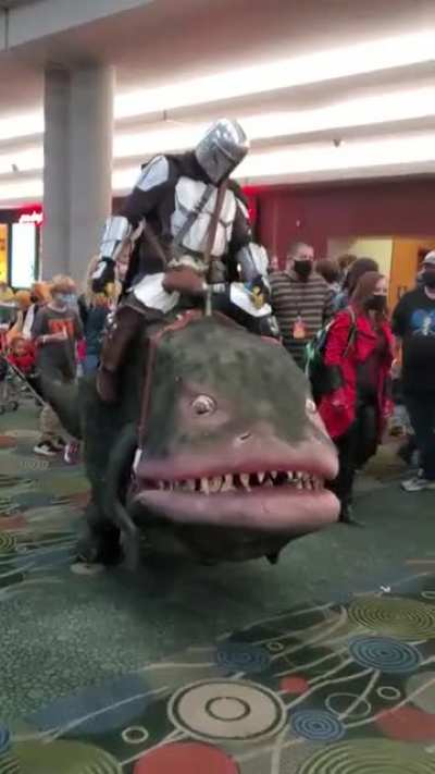 This is the way at Salt Lake Comicon