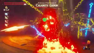 "Wow, Calamity Ganon is the hardest boss in the game"