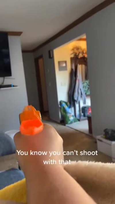 &ldquo;You know you can&rsquo;t shoot with that?!&rdquo;