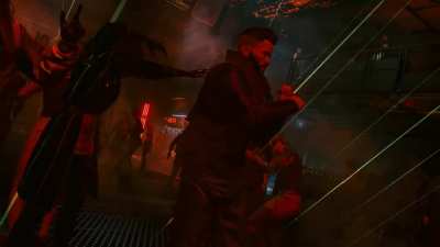 V's dancing moves in Third Person